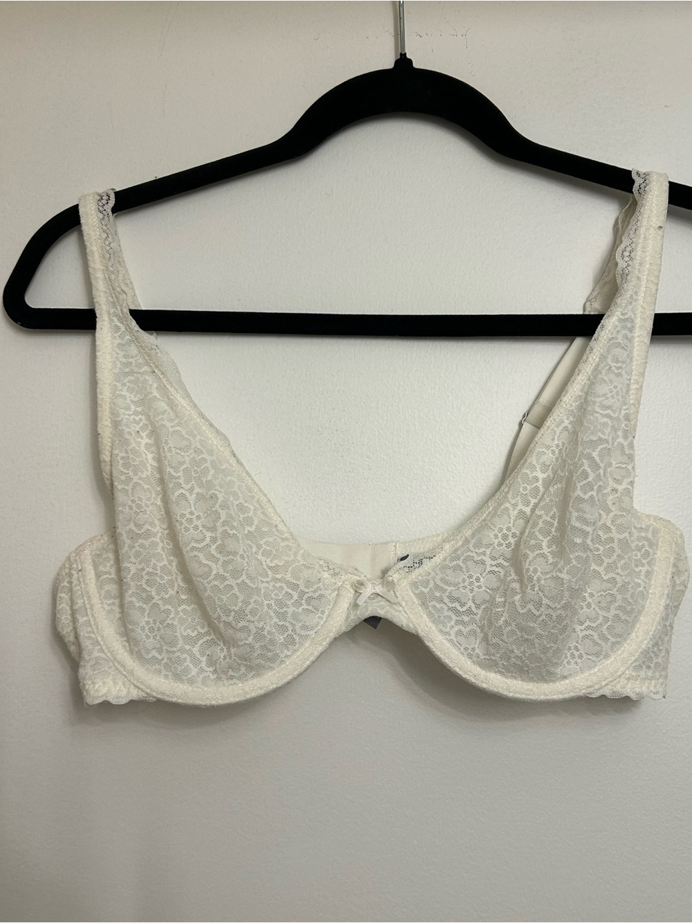 Aerie Lace Underwire Bra in Ivory